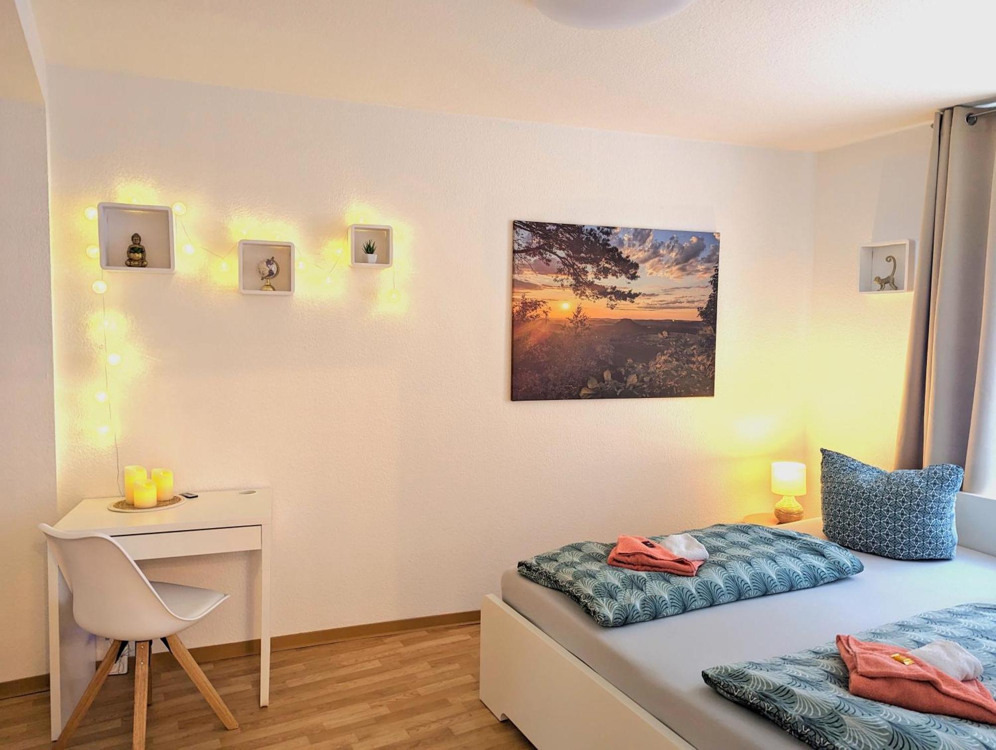 Hw2B - Urlaubsmagie - Wohlfuehlwohnung Mit Balkon, Pool, Sauna & Terrasse Sebnitz Exterior foto